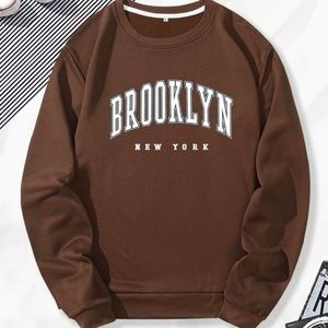 Brooklyn brown sweatshirt